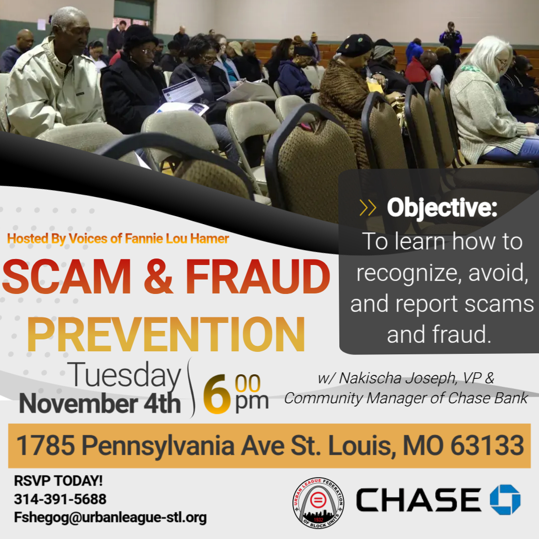 Scam & Fraud Prevention Workshop